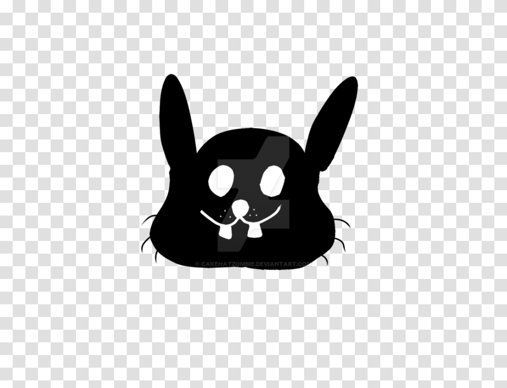 Bunny Silhouette, Face Transparent Png