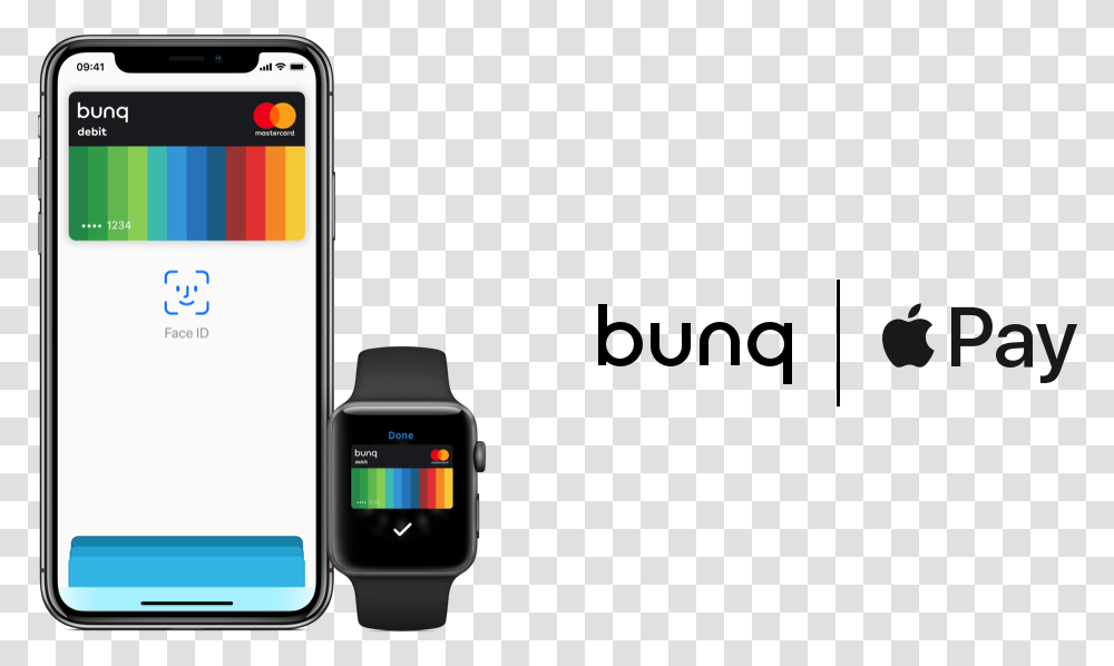 Bunq With Apple Pay Iphone Names For Contacts, Mobile Phone, Electronics, Cell Phone, Wristwatch Transparent Png
