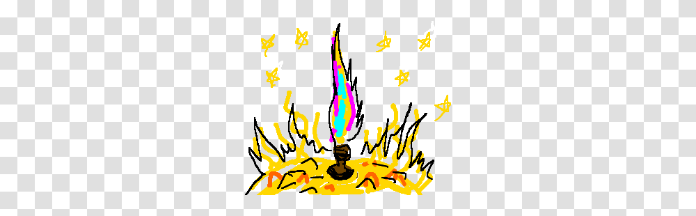 Bunsen Burner On A Planet Boiling Yellow Stuff, Diwali, Lighting Transparent Png
