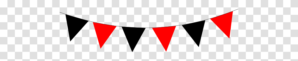 Bunting Banner Red Black Clip Art, Flag, Triangle, Lighting, Oars Transparent Png
