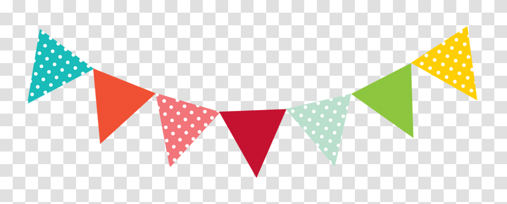 Bunting Clip Art Rainbow Bunting Banners, Apparel, Texture, Polka Dot Transparent Png