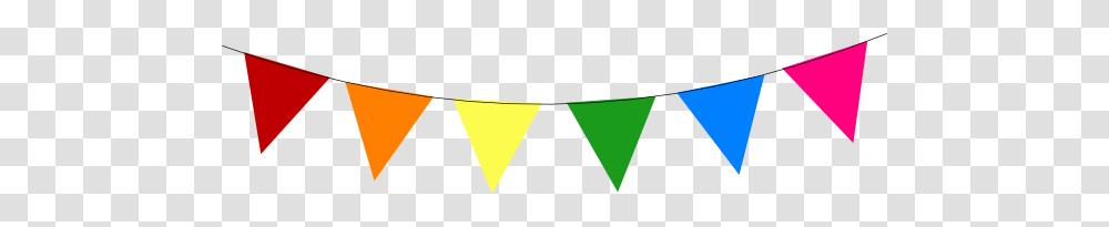 Bunting Clip Art Rainbow Bunting Clip Art, Triangle, Label, Outdoors, Lighting Transparent Png