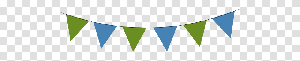 Bunting Clipart Green, Triangle, Label, Leaf Transparent Png