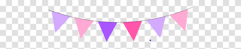 Bunting Clipart Pink Bunting, Purple, Triangle, Texture, Cushion Transparent Png