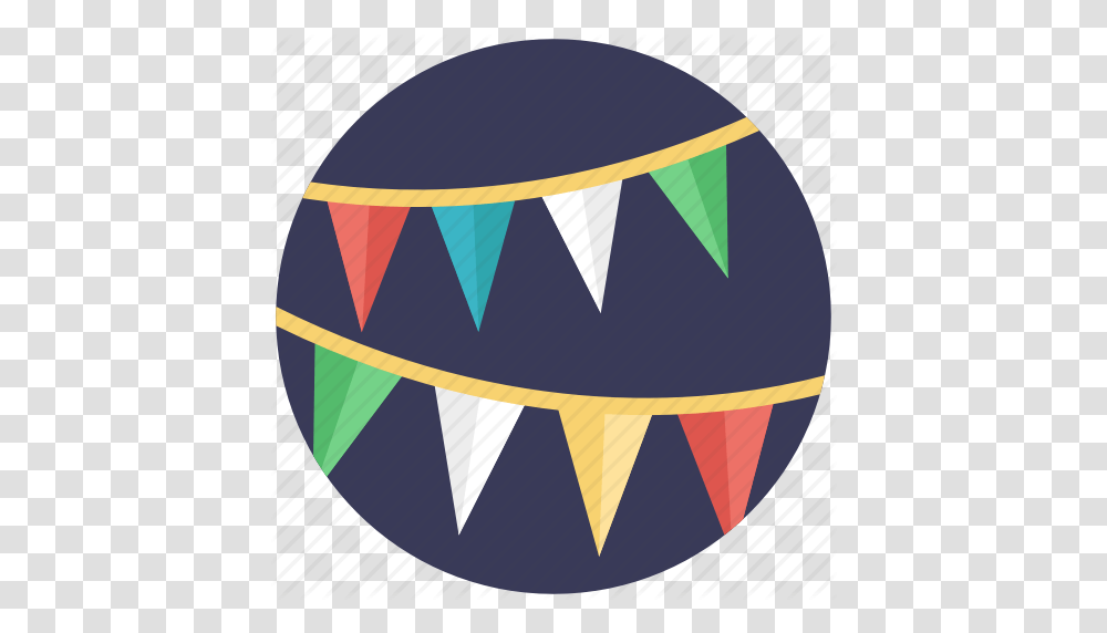 Bunting Flags Buntings Party Decoration Party Flags Pennants Icon, Outdoors, Drum, Percussion Transparent Png