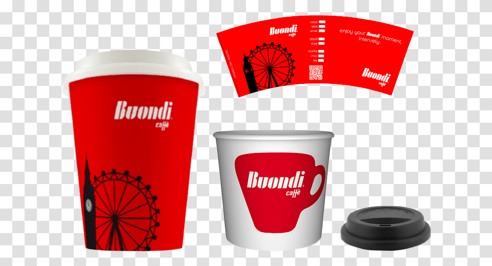 Buondi Paper Cups Cup, Dessert, Food, Bucket, Yogurt Transparent Png