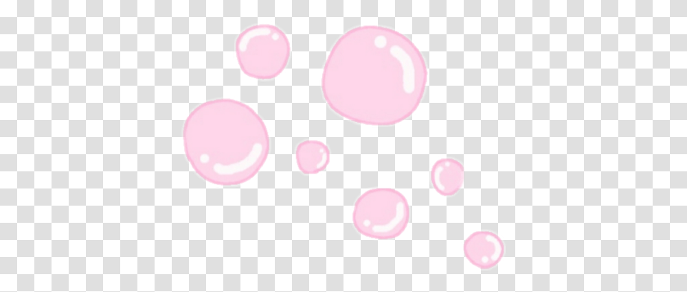 Burbujas Pink Rosado Kawii Tumblr Circle, Petal, Flower, Plant, Blossom Transparent Png