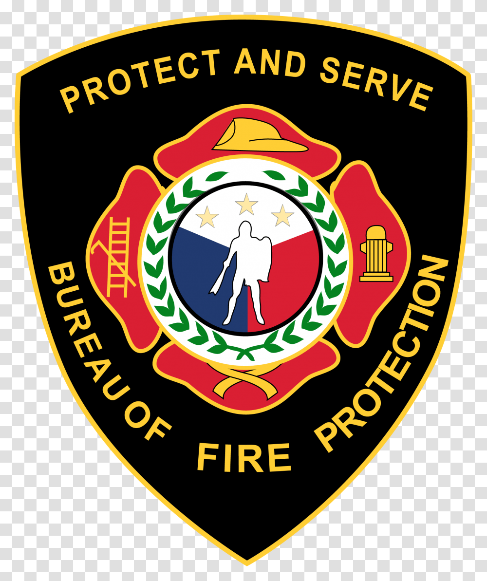 Bureau Of Fire Protection Logo Bureau Of Fire Logo, Trademark, Badge, Emblem Transparent Png