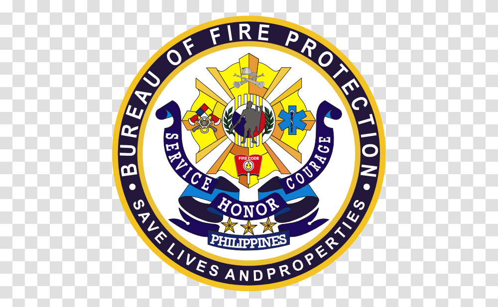 Bureau Of Fire Protection, Logo, Trademark, Emblem Transparent Png
