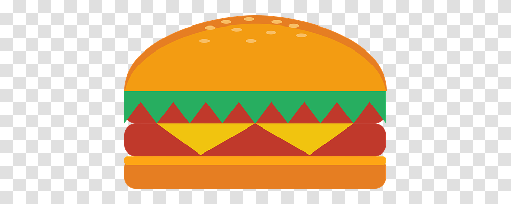 Burger Food, Hat, Sombrero Transparent Png