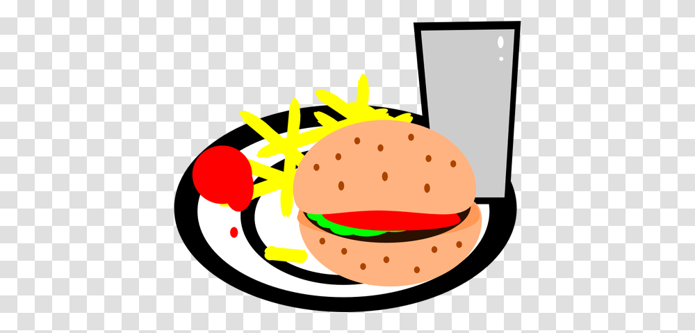 Burger And Chips Vector Clip Art, Food, Birthday Cake, Dessert Transparent Png