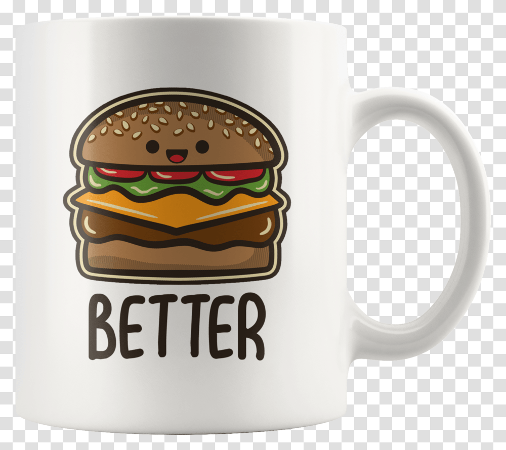 Burger And Fries, Coffee Cup, Stein, Jug Transparent Png