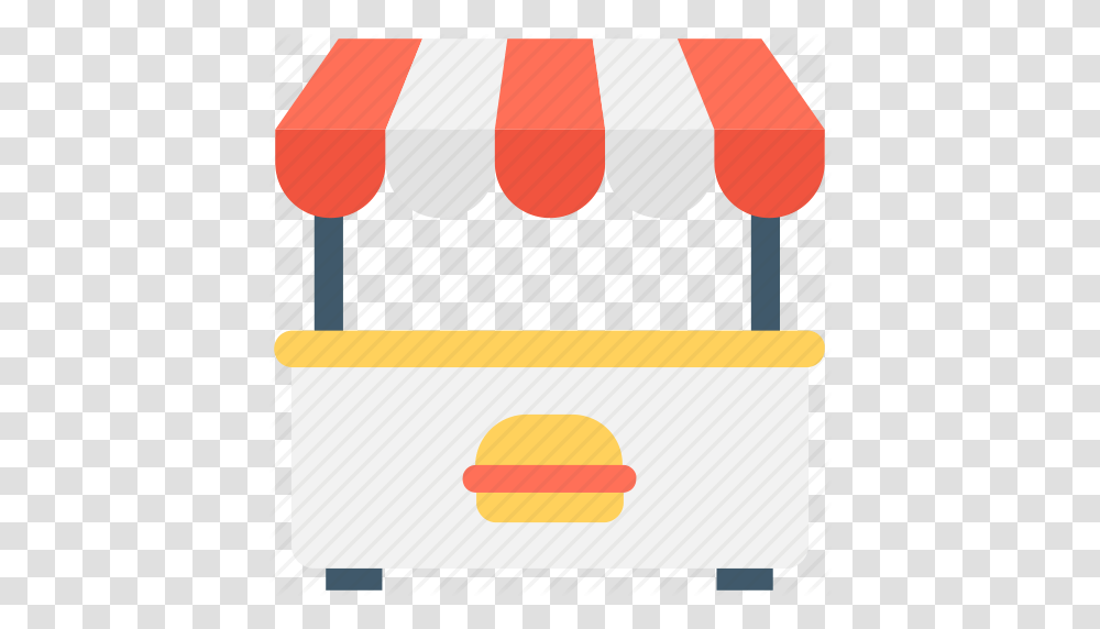 Burger Burger Kiosk Burger Stall Food Stand Street Food Icon, Sweets, Confectionery, Cushion Transparent Png
