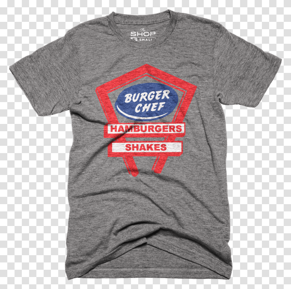 Burger Chef SignData Large Image Cdn Me T Shirt, Apparel, T-Shirt, Person Transparent Png