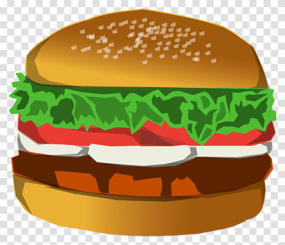 Burger Clip Art, Food Transparent Png