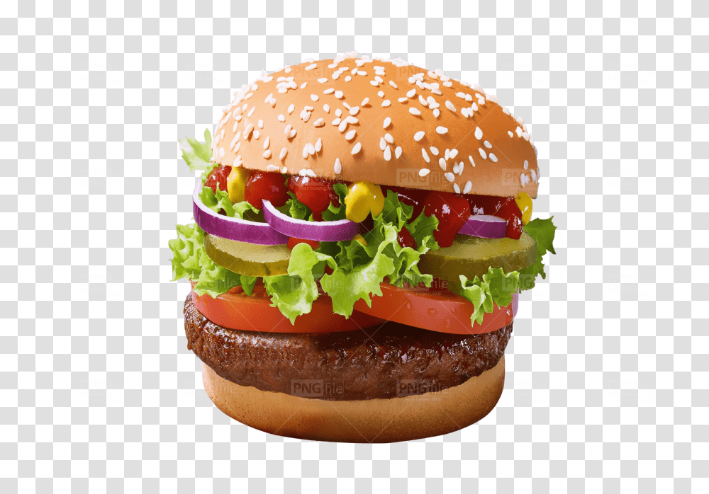 Burger, Food Transparent Png