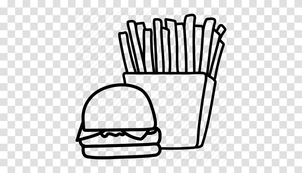 Burger French Fries Hamburger Snack Icon, Dog House, Den, Kennel, Rug Transparent Png