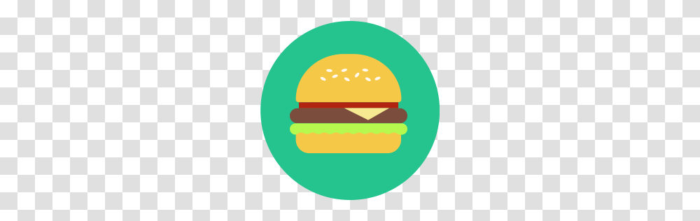 Burger Icon Flat, Light, Balloon, Food Transparent Png