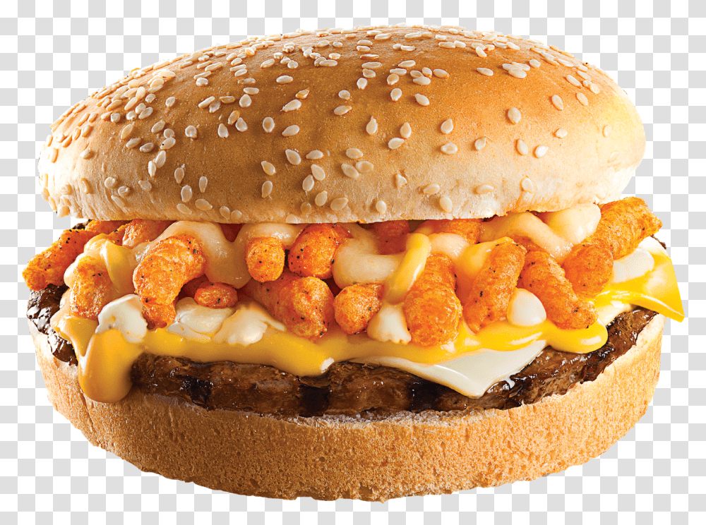 Burger King Cheetos Sandwich, Food, Bun, Bread Transparent Png