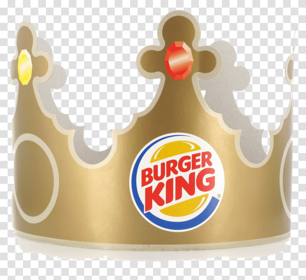Burger King Crown Download Free Burger King Crown, Birthday Cake, Dessert, Food, Text Transparent Png