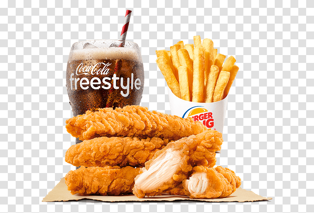 Burger King, Fries, Food, Fried Chicken, Nuggets Transparent Png