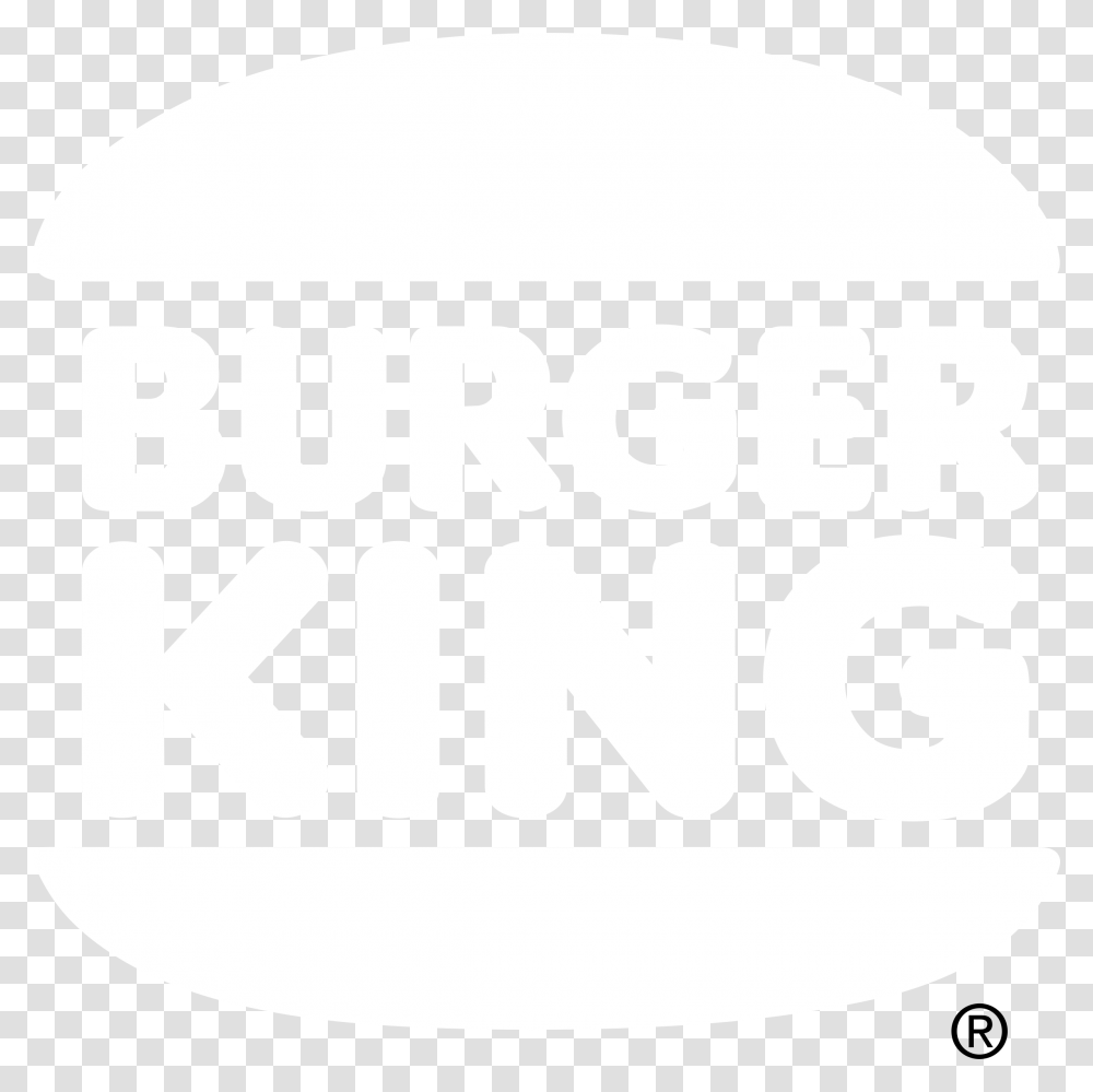Burger King Logo Black And White Close Button X White, Label, Plant, Face Transparent Png