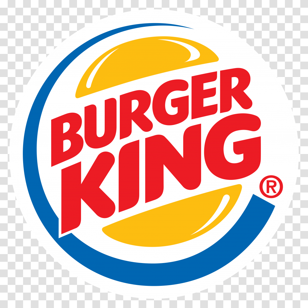 Burger King Logo, Label, Ketchup Transparent Png