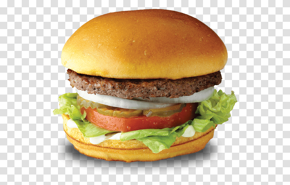Burger King Mascot Cheeseburger With Lettuce Tomato And Onion, Food, Bun Transparent Png
