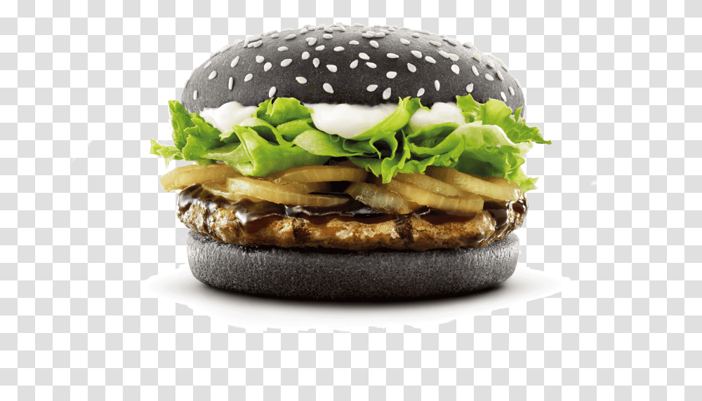 Burger King Ninja Beef Burger Bun, Food Transparent Png