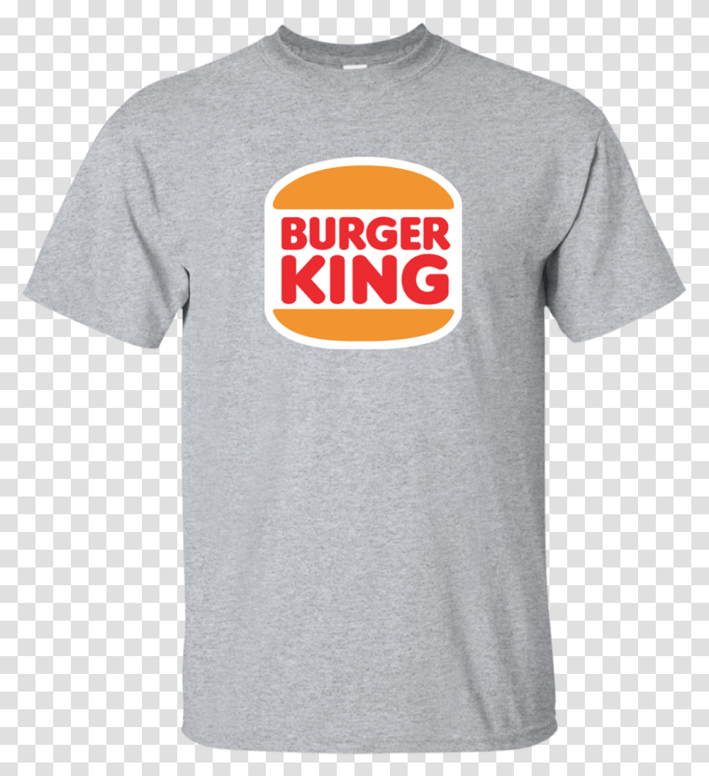 Burger King Retro Logo Hamburger Fast Food Mcdonald Active Shirt, Apparel, T-Shirt Transparent Png