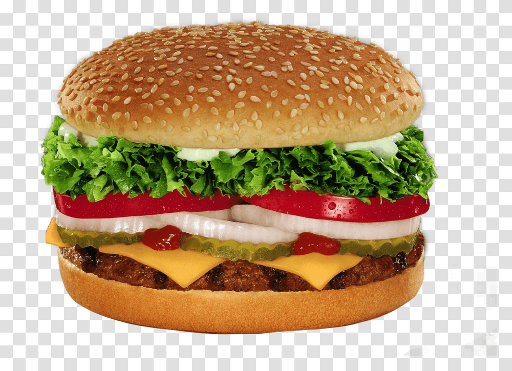 Burger King Whopper With Cheese Image Organisational Structure Of Burger King, Food Transparent Png