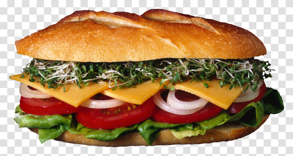 Burger Sandwich, Food, Plant, Produce, Vegetable Transparent Png