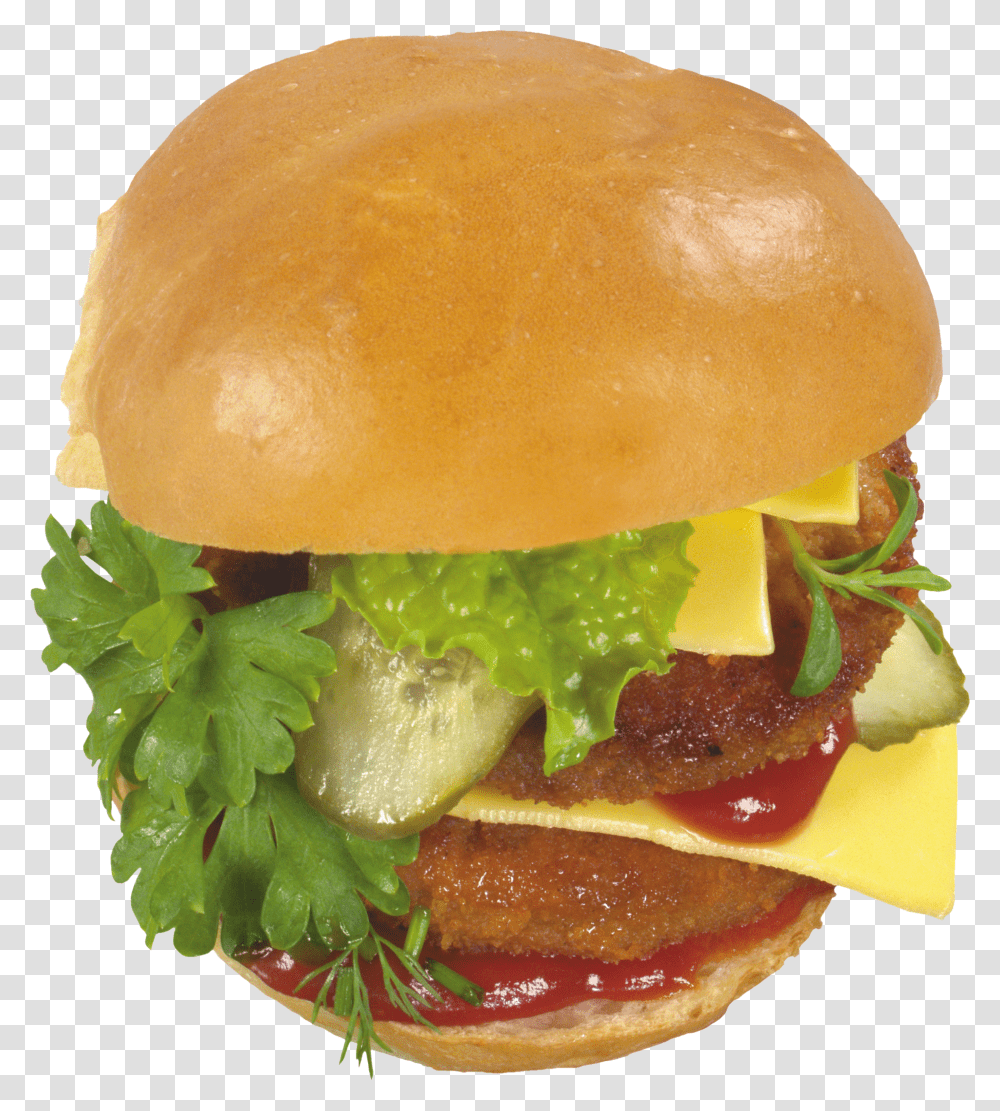 Burger Sandwich, Food Transparent Png