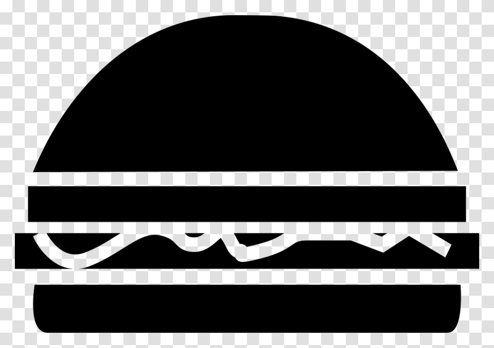 Burger Sign Food, Silhouette, Hat, Cap Transparent Png