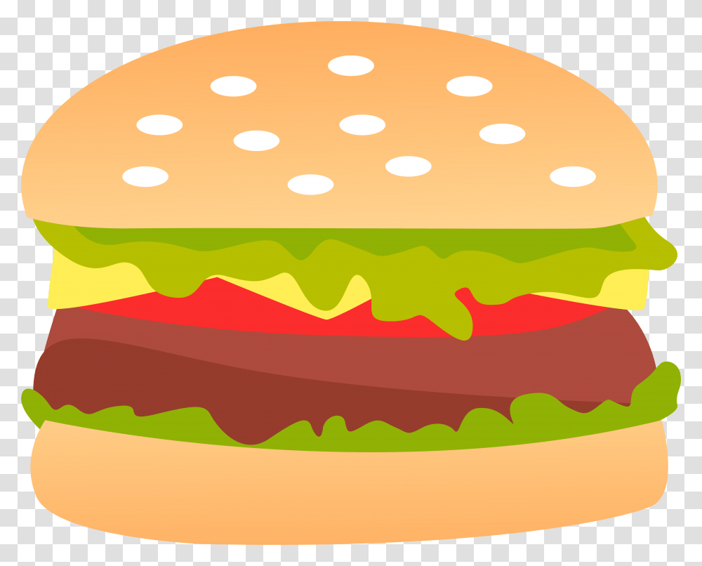 Burger Vector With Background Background Burger Clipart, Food, Birthday Cake, Dessert Transparent Png
