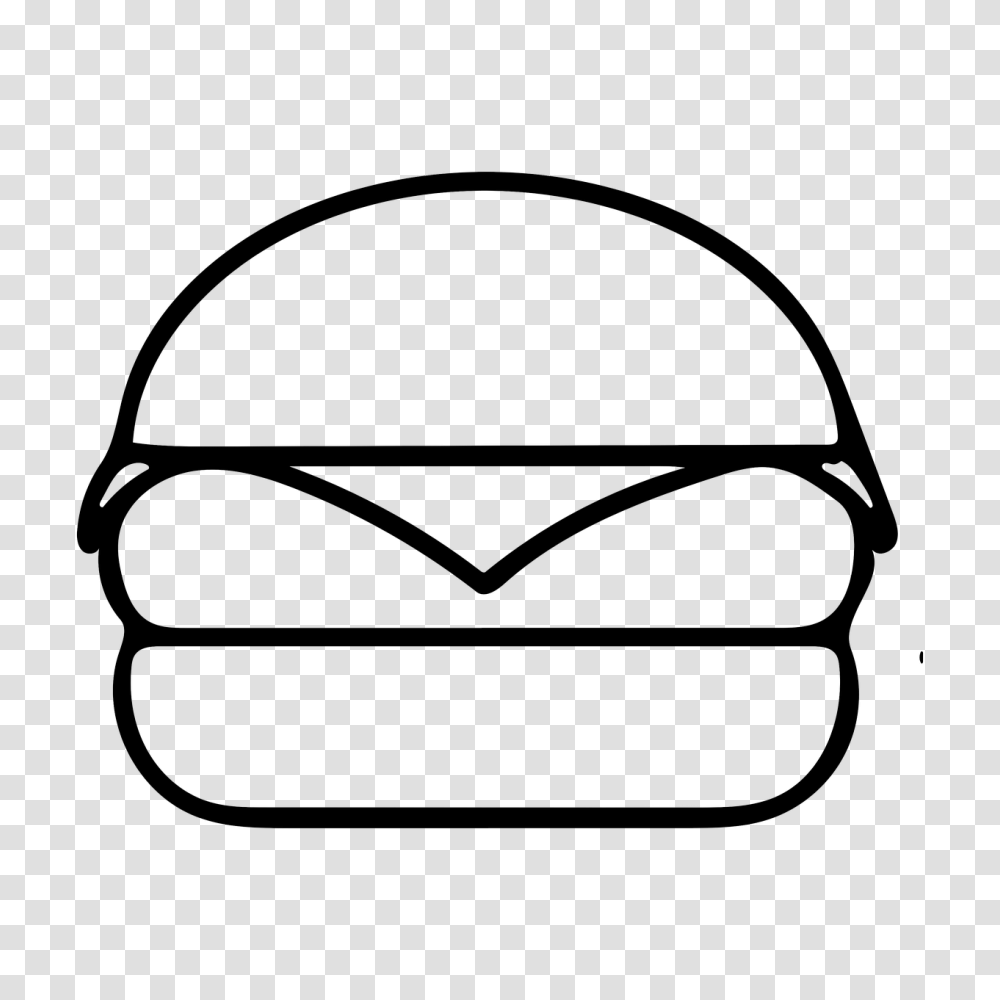 Burgerpattyhamburgerfoodfree Pictures, Bow, Hat, Silhouette Transparent Png
