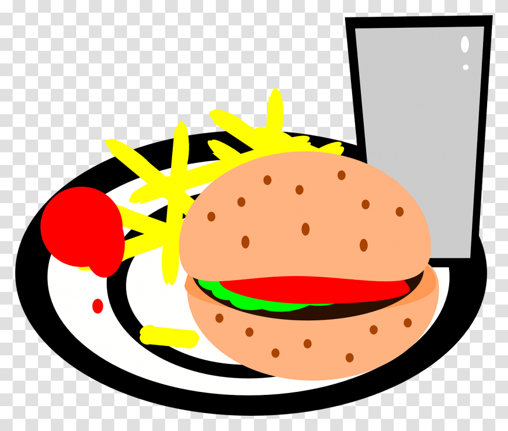 Burgers And Fries Clipart, Food, Birthday Cake, Dessert Transparent Png