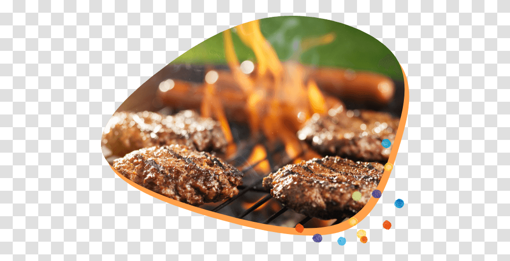 Burgers And Hotdogs On The Grill, Food, Bbq, Lobster, Seafood Transparent Png