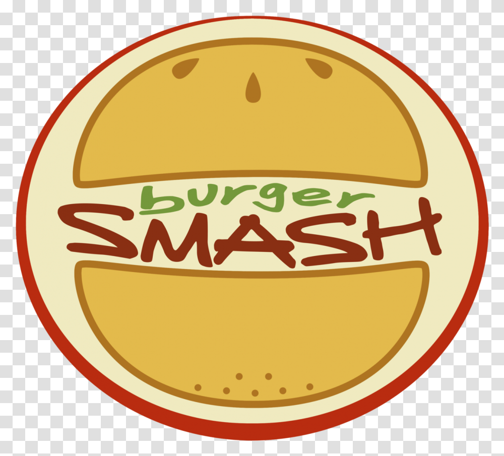 Burgersmash Fastfood Logo By Angi Shy Fast Food, Label, Sticker, Ketchup Transparent Png