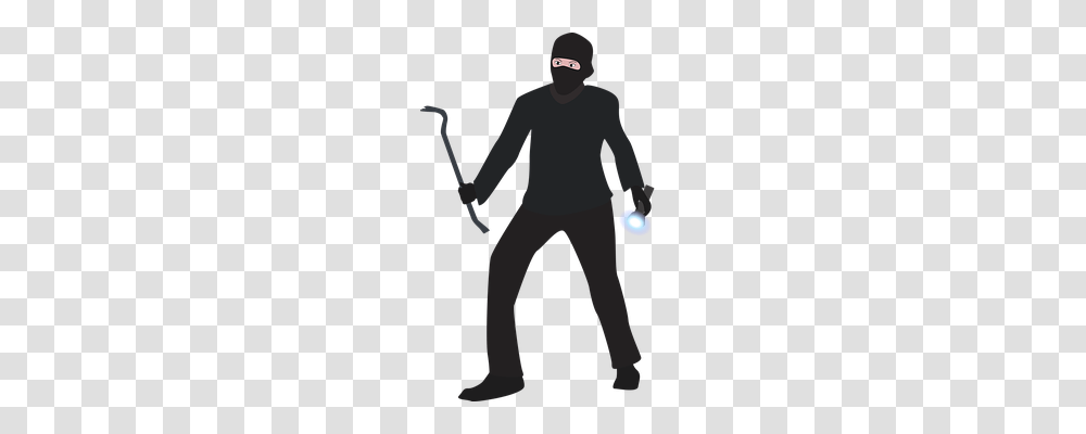 Burglar Person, Ninja, Pedestrian, Crowd Transparent Png
