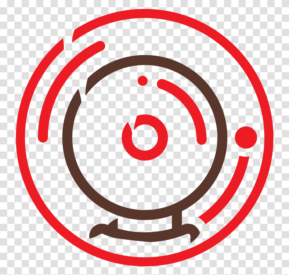 Burglar Alarms - Total Security Systems Circle, Spiral, Symbol, Shooting Range, Logo Transparent Png