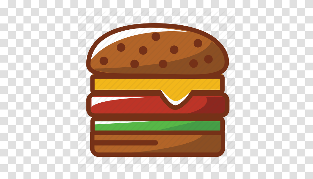 Burguer Cheeseburguer Fast Food Food Hamburguer Icon, Burger, Sandwich, Bun Transparent Png