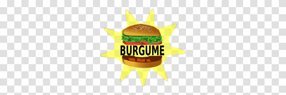 Burgume Vegetable Burger Clip Art, Outdoors, Nature, Sun, Sky Transparent Png