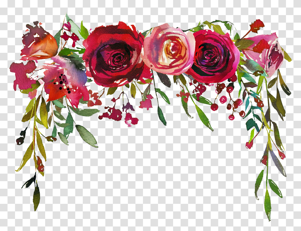 Burgundy Flower H472a Coral Roses Burgundy Flowers Wedding Reception Invitation Cards Transparent Png
