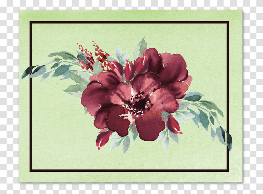 Burgundy Flowers Note Carddata Captionclass Common Peony, Floral Design, Pattern Transparent Png