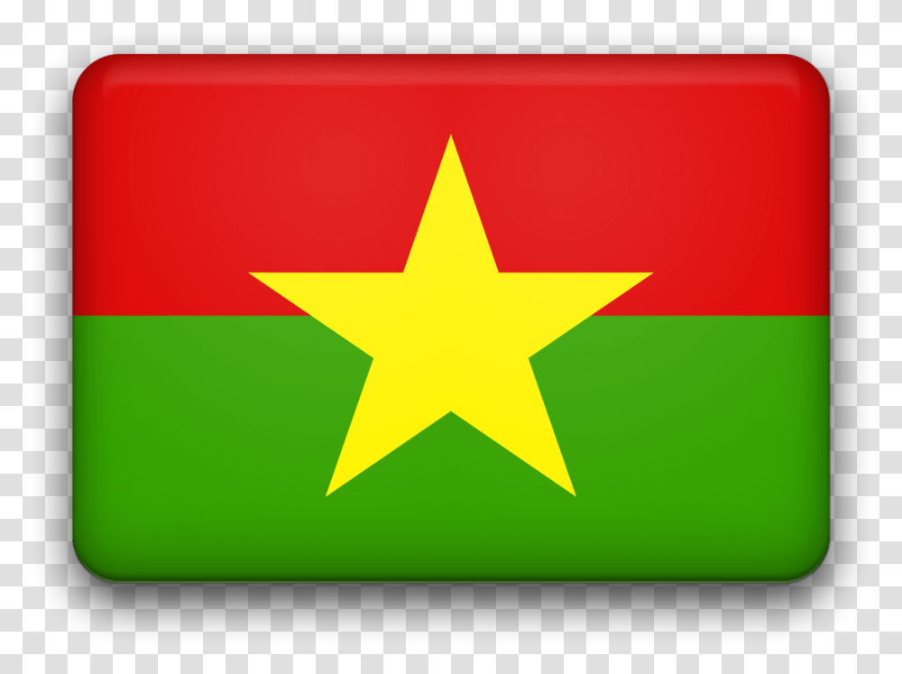 Burkina Faso Rounded Icon Flag Clip Arts Steven Universe Pilot Bismuth, Star Symbol, First Aid Transparent Png