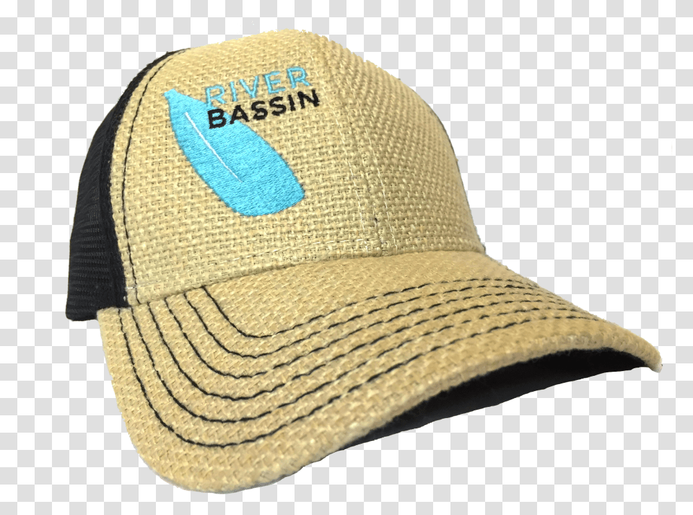 Burlap Baseball Cap, Apparel, Hat, Sun Hat Transparent Png