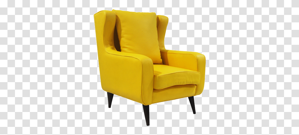 Burlington Armchair Armchair Yellow, Furniture Transparent Png