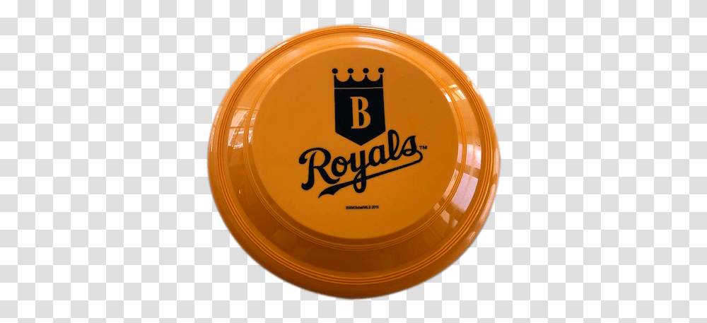 Burlington Royals Logo Frisbee Serving Tray, Toy, Text Transparent Png