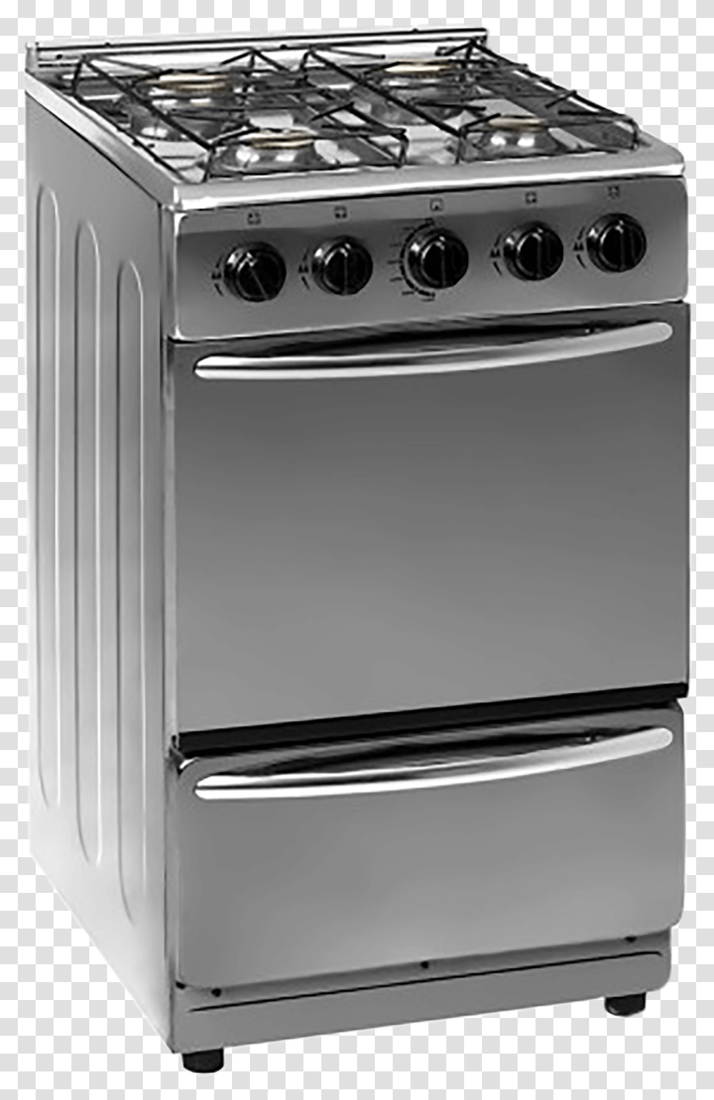 Burner Stainless Steel Gas Stove, Appliance, Oven, Cooker, Refrigerator Transparent Png